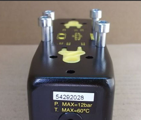 54292028 EMERSON ASCO صمام العجلة 542 سلسلة ISO 2 الحديد المولينويد الهوائية متعددة الوظائف الحديد