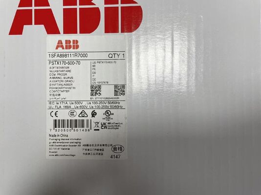ABB PSTX170-600-70 مشغل ناعم ذكي متطور للتحكم في المحركات