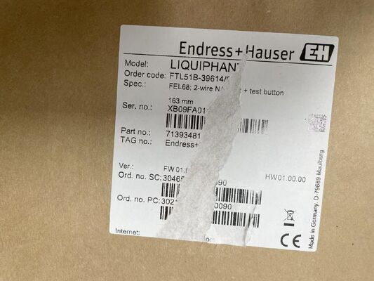 Endress Hauser FTL51B-3961/4 مفتاح مستوى اهتزازي عالي الأداء لتطبيقات السوائل