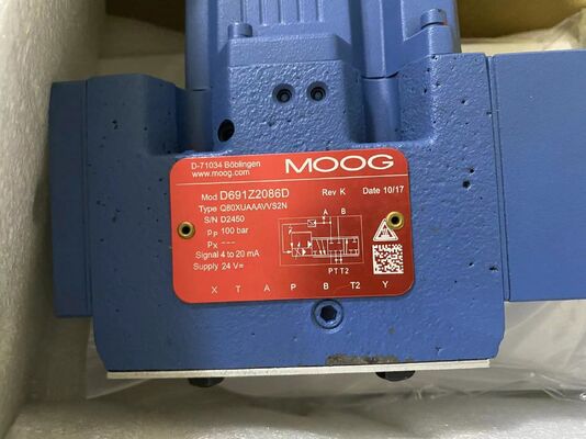 صمام خدمة كهربائي هيدروليك MOOG D691Z2086D