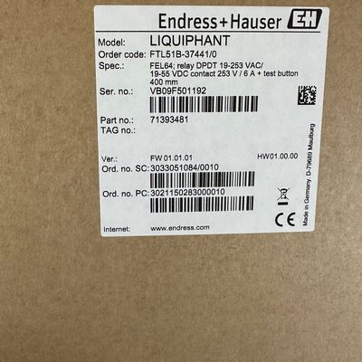 E+H FTL51B-37441/0 الـ Liquiphant FTL51B المسح الموسع Vibronic Tuning Fork Switch مستوى المفتاح