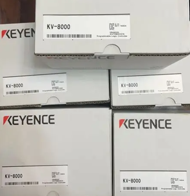 وحدة المعالجة المركزية PLC عالية السرعة KEYENCE KV-8000