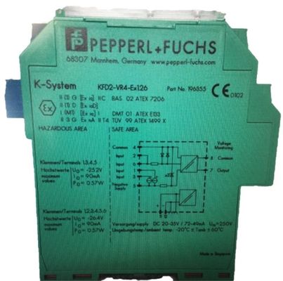 مرجع التوتر KFD2-VR4-Ex1.26 PEPPERL FUCHS الحاجز المعزول