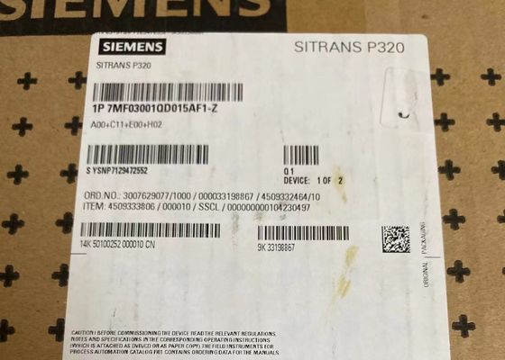 7MF0300-1TD1-5MF2-Z A00+E00+C11+H02 جهاز إرسال SIEMENS للضغط المقياس