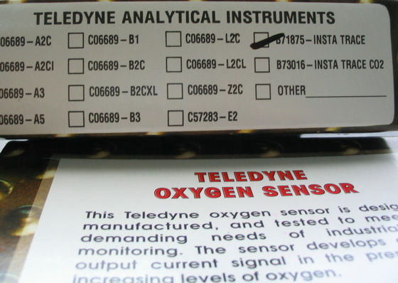 B71875 INSTA TRACE TELEDYNE خلايا الوقود لمحللات الأكسجين