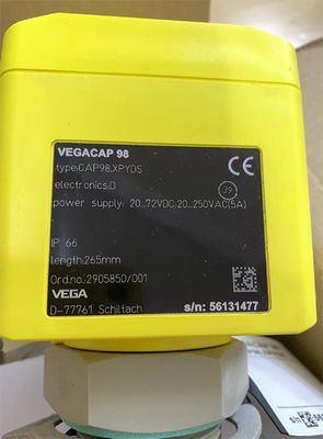 CAP98.XPYDS VEGA ضبط مقياس المستوى المسبار الحر السعري للكشف عن المستوى