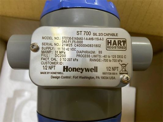 الضغط التفاضلي HONEYWELL جهاز إرسال SmartLine STD700 STD730-E1AS4AS-1-A-AHB-11S-A-30A0-F1 F5-0000 STD730
