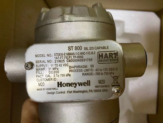 STD830 SmartLine الضغط التفاضلي HONEYWELL جهاز إرسال STD830-E1HK4AS-1C-HHC-11C-B-31A7-F7 FX F1 TP-0000