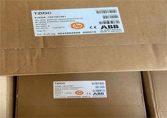 V18345-1010551001 ABB موقف الصمام TZIDC الكهربائية الهوائية