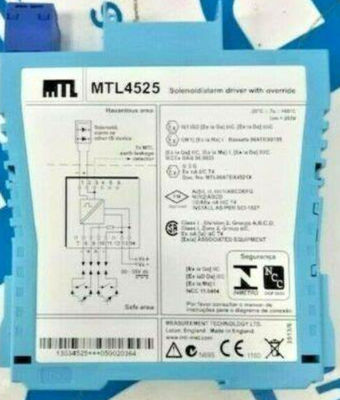 MTL4525 أدوات MTL مدفوع إنذار الموجات الكهربائية MTL4500 سلسلة MTL5500