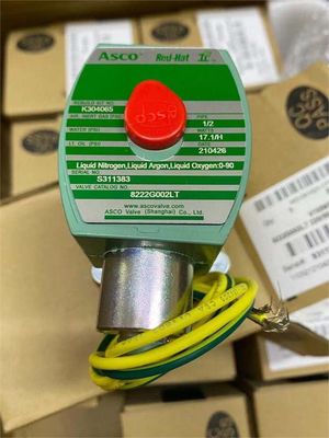 8222G002LT ASCO الصمام الكهربائي 120/60 10/50 السلسلة 8222 2 طريق
