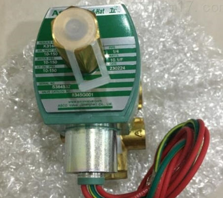الصمامات الكهربائية الإميرسون ASCO 8345G001 السلسلة 8345 4 طريق 240 فولت DC
