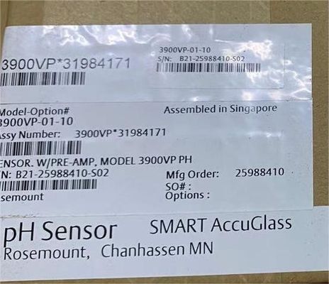 3900VP-01-10 3900 الهدف العام إميرسون روزماونت PH أورب جهاز استشعار