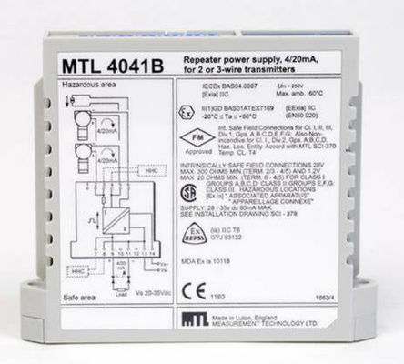MTL4041B أدوات MTL متكرر إمدادات الطاقة عدد القنوات واحد
