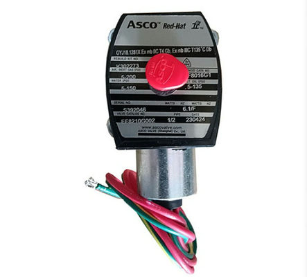 EF8210G002 24/DC ASCO 2/2 سلسلة 8210 صمام الجهاز الكهربائي الذي يتم تشغيله بالطيار