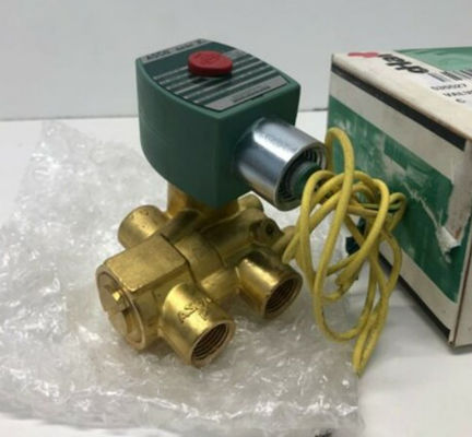EF8321G002MO 24/DC ASCO الصمام الكهربائي السريع للنفايات درجة حرارة تقييم 120 ° F ((سائل)