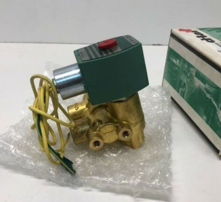 EF8321G002MO 24/DC ASCO الصمام الكهربائي السريع للنفايات درجة حرارة تقييم 120 ° F ((سائل)