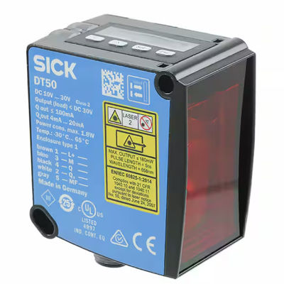 SICK DT50-P1113 أجهزة استشعار المسافة الليزرية Dx50 LC Display ، 2 X LED