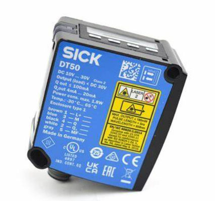 SICK DT50-P1113 أجهزة استشعار المسافة الليزرية Dx50 LC Display ، 2 X LED