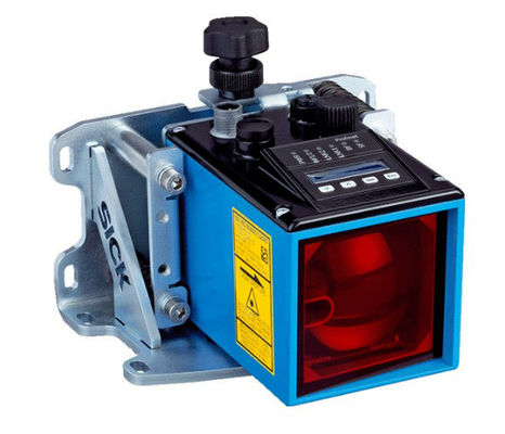 مستشعر المسافة الليزرية SICK Dx100 DL100-21AA2101 6 أرقام 5 × 7 عرض مصفوفة نقطة، LEDs
