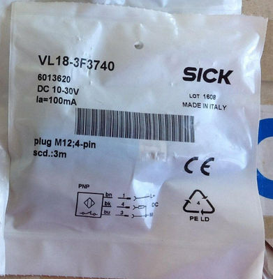 SICK VL18-3F3740 جهاز استشعار عكسي ضوئي للطبقات الصناعية