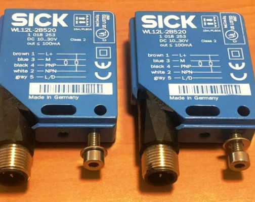 SICK WL12L-2B520 أجهزة استشعار كهربائية ضوئية W12 اتصال ذكر رابط M12 5 دبوس