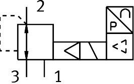 Festo MPPE-3-1/8-6-420-B صمام التحكم في الضغط النسبي
