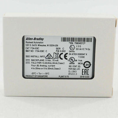 وحدة الدخول التناظرية Allen-Bradley 1734-IE8C POINT I/O للإشارة الحالية