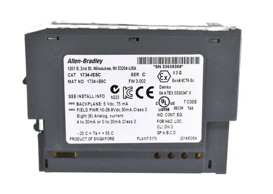 وحدة الدخول التناظرية Allen-Bradley 1734-IE8C POINT I/O للإشارة الحالية