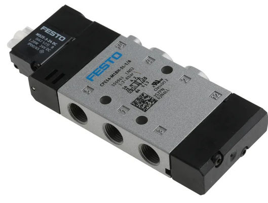 صمام مغناطيسي فيستو CPE14-M1BH-5L-QS-8 غير مستخدم / OVP مع تشغيل كهربائي