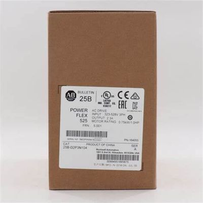 ألين برادلي 25B-D2P3N104 هو PowerFlex 525 محرك التردد المتغير VFD