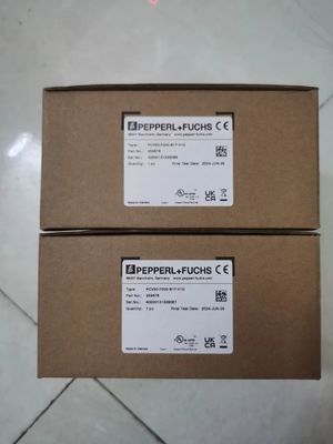 رأس القراءة البصرية Pepperl+Fuchs PCV50-F200-B17-V1D مع مفتاح متكامل مسافة القراءة 50 ملم وطول القياس تصل إلى 10000 م