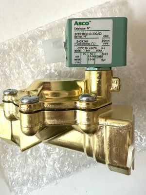 ASCO SCE238D008EMO.24/DC - جسم النحاس ، EPDM ، G1/2 ، 2/2 NC ، سلسلة 238 الصمامات الكهربائية المتحركة