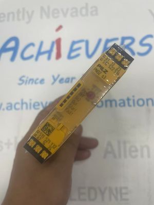 رله سلامة Pilz 751103 نوع PNOZ s3 C 24VDC 2 n/o وظيفة العقدة ذات النقاط الثلاثة