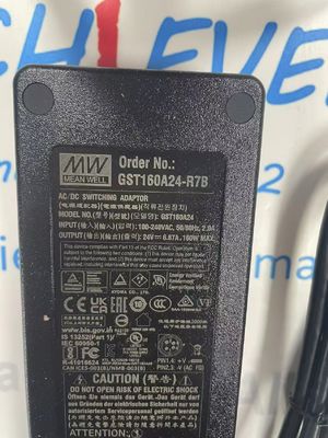 معدل جيد GST160A24-R7B محول مكتب AC / DC 24V 160W