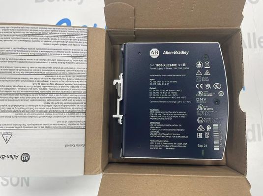 أجهزة الاتصال ALLEN BRADLEY 1606-XLF240F وحدة إمدادات الطاقة ذات الوضع المتحول مع الأسلاك الصلبة حجم 22 إلى 14 AWG