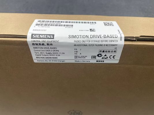وحدة تحكم الحركة القابلة للبرمجة Siemens 6AU1425-2AD00-0AA0، وصلة عملية 1/2-14 NPT وحجم S2 للموصل