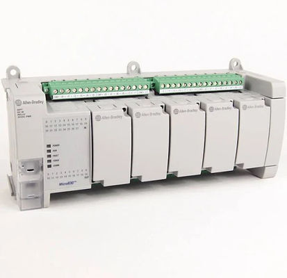 وحدة تحكم قابلة للبرمجة Allen-Bradley 2080-LC30-48QWB فئة الجهد الكهربي 120/240 فولت تيار متردد