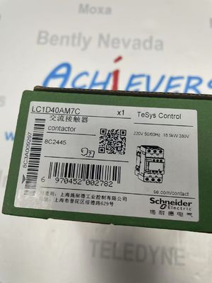 جدول خصم Schneider Electric TeSys D Contactor LC1D40AM7C 0I12 3.2 أمبير تيار الإدخال للتطبيقات الصناعية