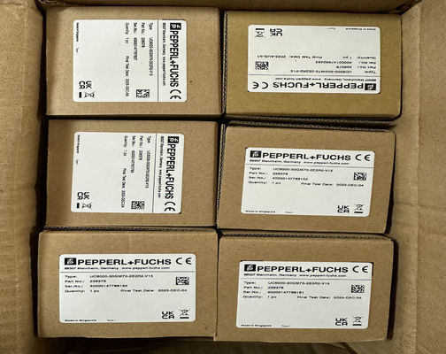 مستشعر فوق صوتي متين P F UC6000-30GM70-2E2R2-V15 مع شهادة ATEX وعدد نبضات أقصى 5000