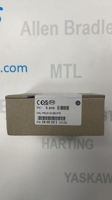 العنصر الأساسي لحماية الفوق الصناعي من الفينكس VAL-MS/2 0-BE/FM من النوع 2 مع التشغيل الكهربائي والوضع مزدوج التأثير