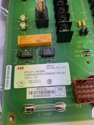 وحدة ABB لإنهاء وصلة الاتصالات NTCL01