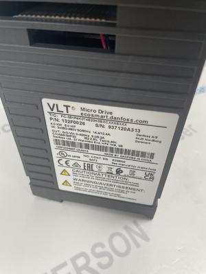 محرك أقراص التردد المتناوب Danfoss FC-051P4K0T4E20H3BXCXXXSXXX، ضغط 10 بار ومادة إحكام NBR