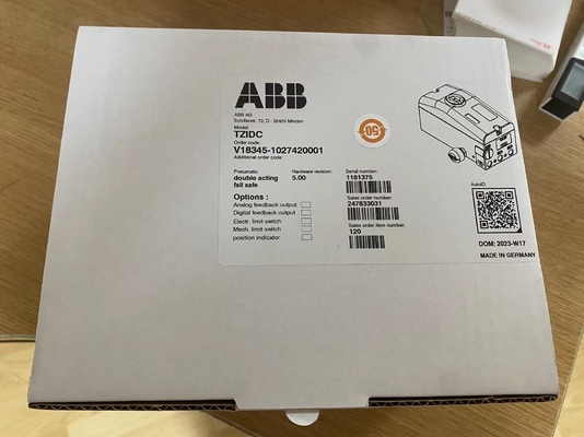 ABB V18345-1027420001 جهاز تحديد المواقع الكهربائي الهوائي مع شهادة ATEX