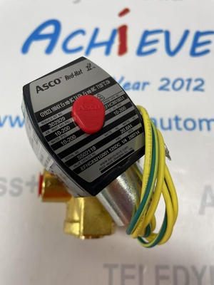 ASCO 8321G001 125DC 3-Way النحاس 1/4 في صمام الكهربائي
