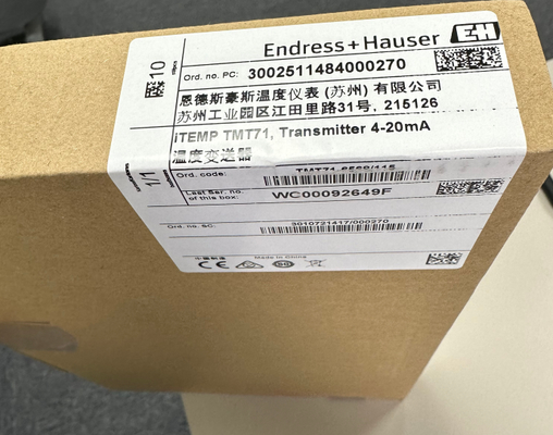 جهاز إرسال درجة الحرارة Endress Hauser iTEMP TMT71-10W1/1J5
