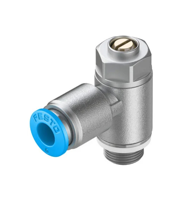 صمام تحكم تدفق Festo في اتجاه واحد GRLA-1/8-QS-6-D