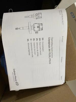Endress Hauser FTL50-JHN2/0 مفتاح مستوى نقطي Liquiphant FTL50