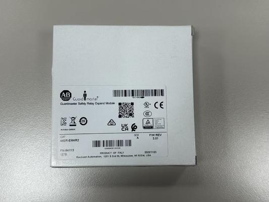 وحدة توسيع مرحل أمان Guardmaster عالية الموثوقية Allen-Bradley 440R-EM4R2