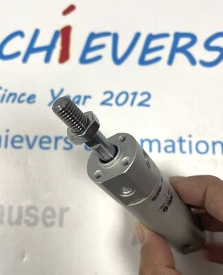 SMC CDJ2B20-25Z اسطوانة صغيرة من الفولاذ المقاوم للصدأ مزدوجة المفعول